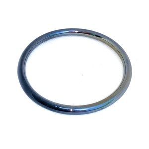 Silver Glass Bangles